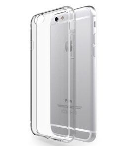 Coque transparente en silicone extra clair pour Apple iPhone 6S