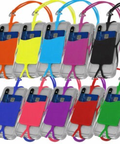 Etui tour de cou/dragonne en silicone pour smartphone Apple iPhone 13 Pro Max