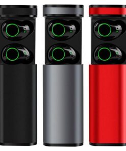 écouteurs bluetooth sans fil waterproof multisport universel ( noir,gris,rouge)
