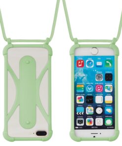 coque souple universelle antichoc en silicone cordon tour de cou pour smartphone Xiaomi Mi Note 10 pro