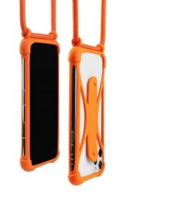 coque souple universelle antichoc en silicone cordon tour de cou pour smartphone Xiaomi Redmi Note 9S