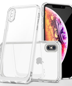 Coque invisible bi matière antichoc pour Apple iPhone XS Max