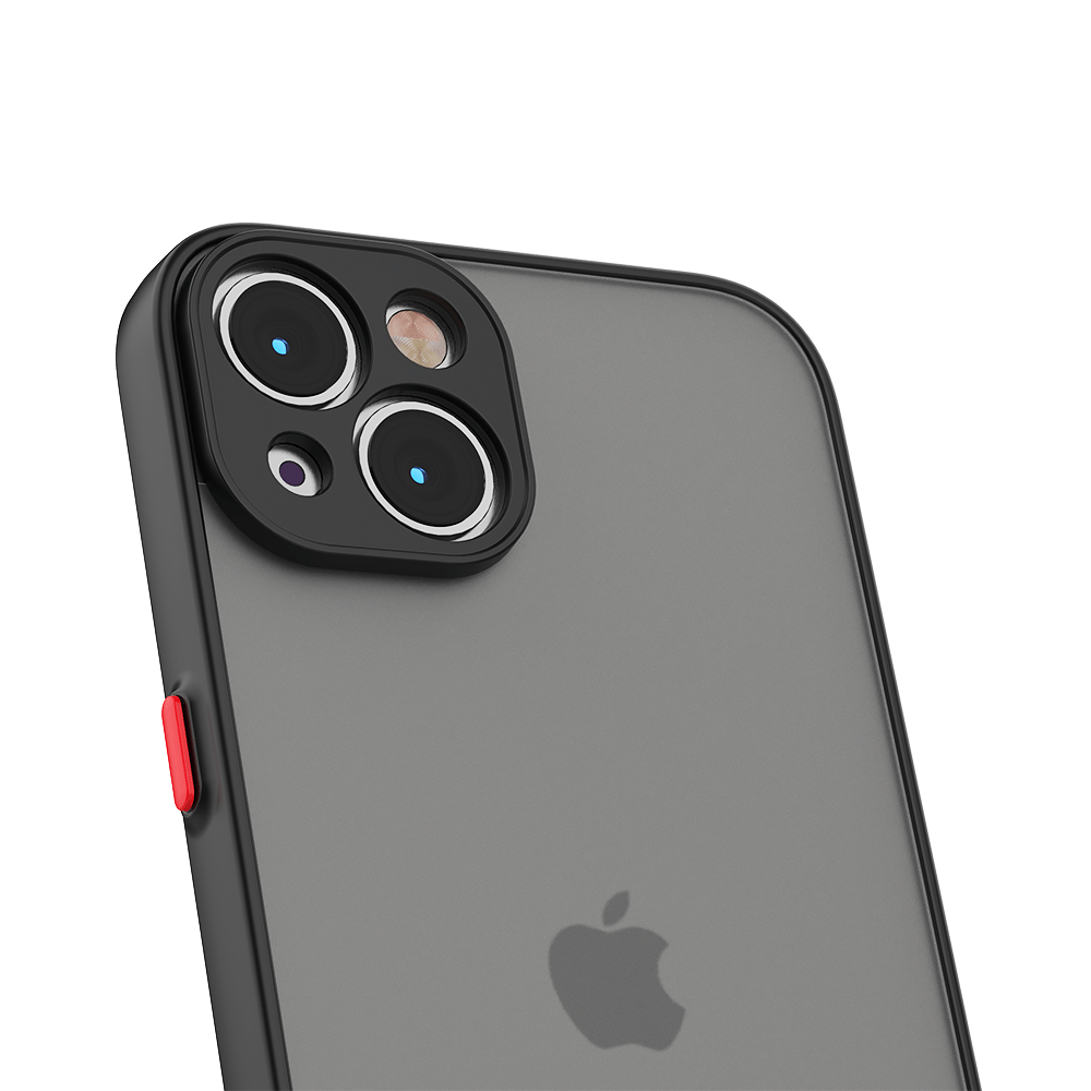 Coque pour iPhone 11 Pro Max semi transparente finition mate avec