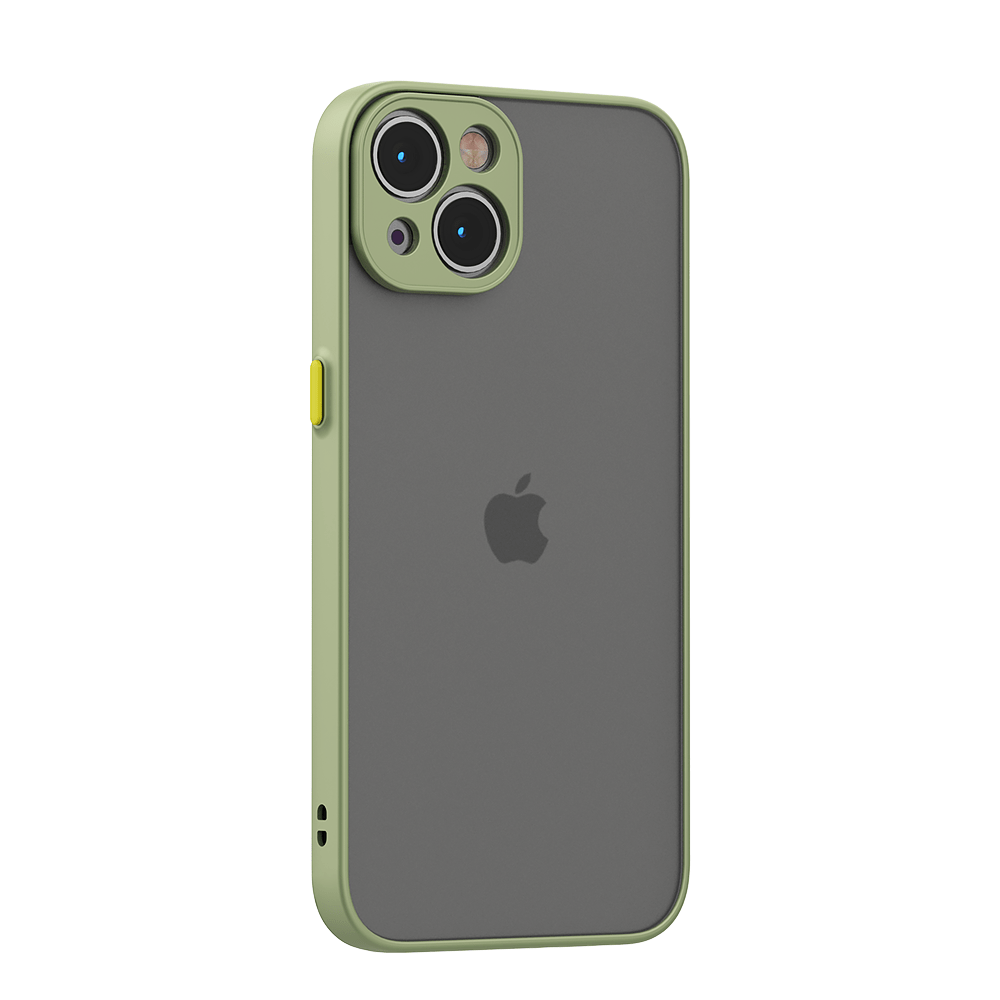 Coque couleur avec protection caméra pour iPhone 13