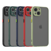 Coque iPhone semi transparente finition mate avec protection camera